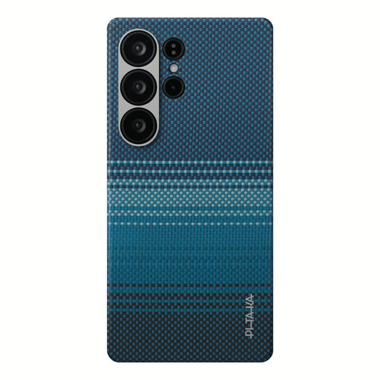 Pitaka Tactile Woven เคสเส้นใยอะรามิดระดับพรีเมียม Samsung Galaxy S25 Ultra - สี Moonrise