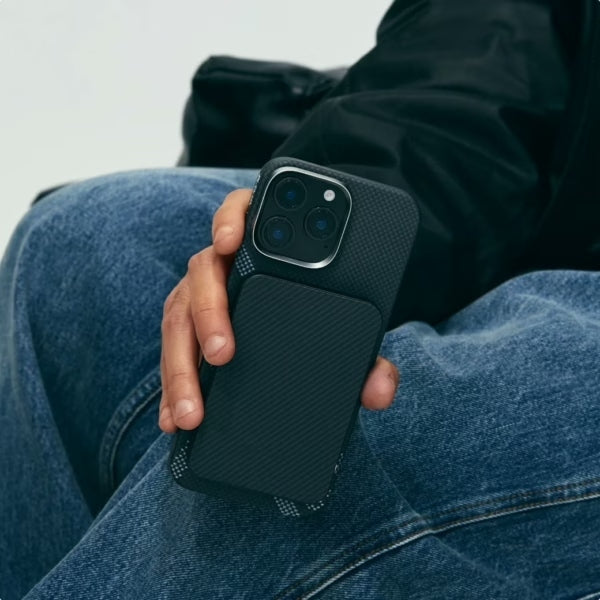 Pitaka Re-TROS Rebuilding (Tactile Woven) เคสเส้นใยอะรามิดระดับพรีเมียม สำหรับ 16 Pro / 16 Pro Max