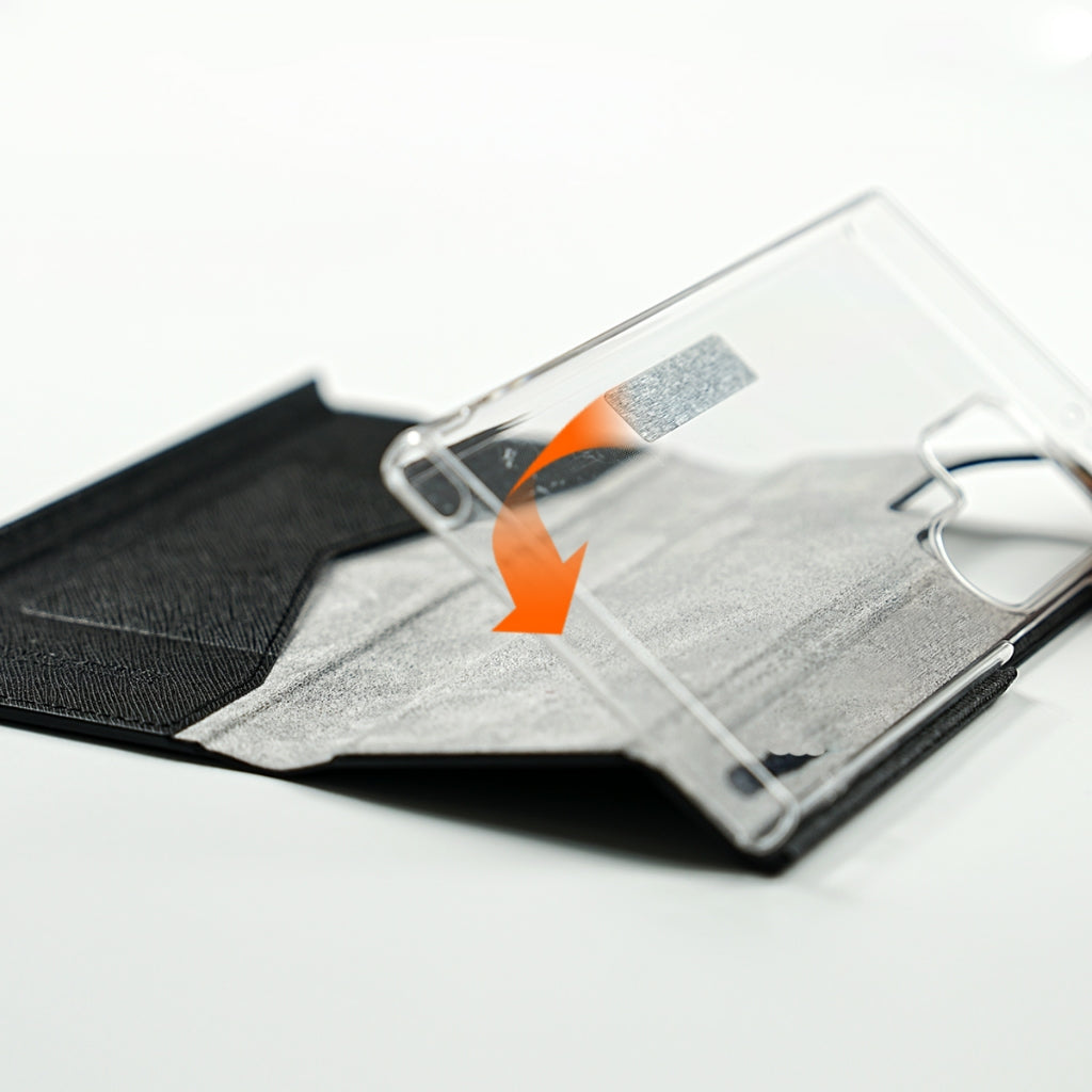 ARAREE BONNET STAND เคสหนังฝาพับตั้งได้ Samsung Galaxy S25 Ultra