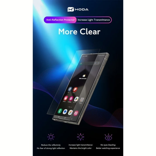 Hoda Anti-Reflection (AR) Tempered Glass ฟิล์มกระจกกันรอยป้องกันแสงสะท้อน สำหรับ Galaxy S25 Ultra