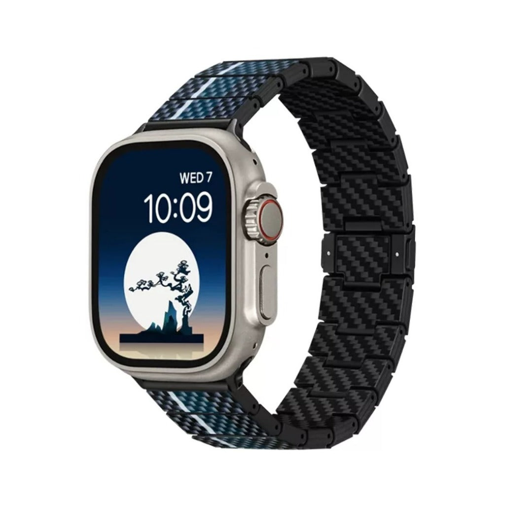 Pitaka Poetry of Things สายนาฬิกาสำหรับ Apple Watch - ลาย Moon