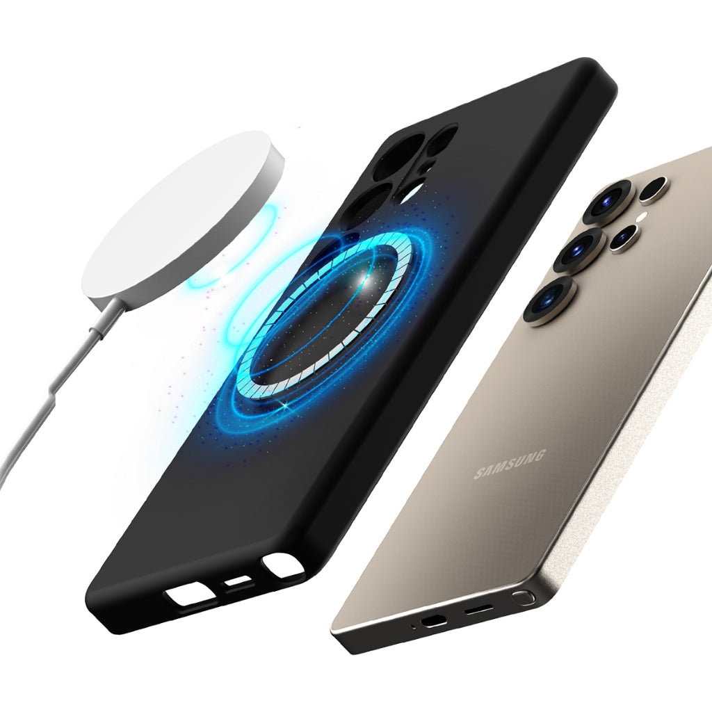 ARAREE TYPO SKIN M เคส Liquid silicone เนื้อนุ่ม บาง เบา สำหรับ Samsung Galaxy S25 Series