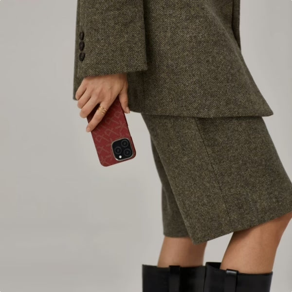 Pitaka PTK Monogram (Tactile Woven) เคสเส้นใยอะรามิดบางเบา สำหรับ 16 Pro / 16 Pro Max