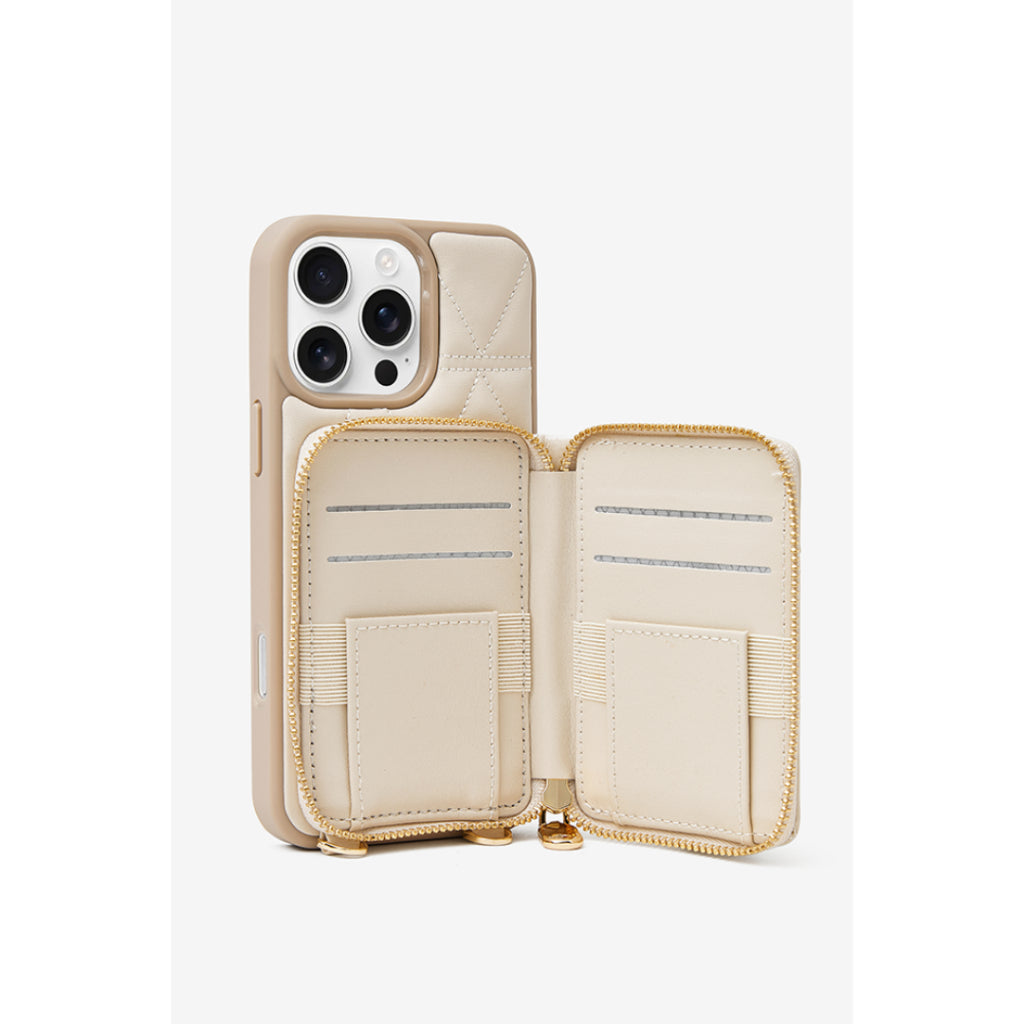 Custype ZipPouch E-Stand Wallet Phone Case  เคสมือถือพร้อม Wallet สำหรับ iPhone 16 Pro Max