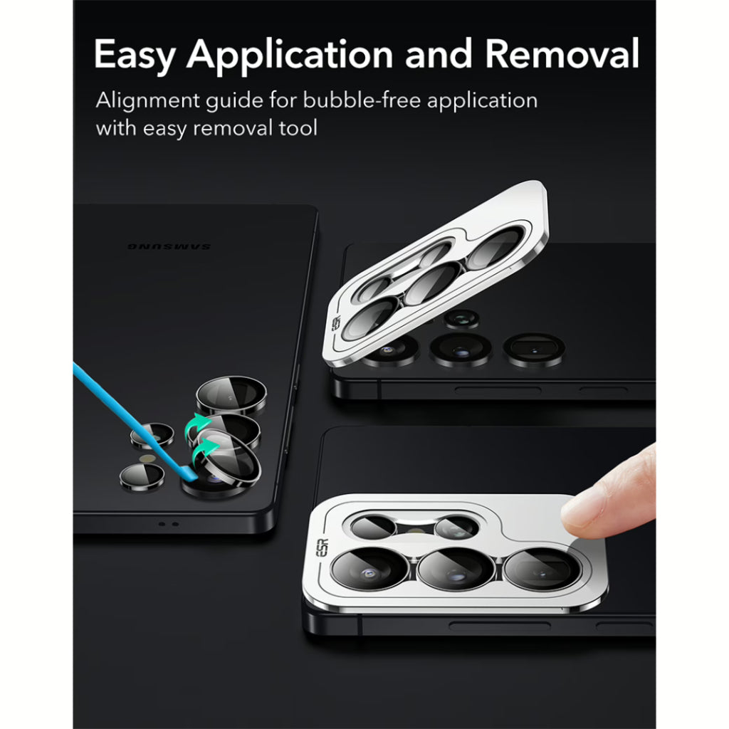 ESR Armorite Camera Lens กระจกเลนส์กล้องสำหรับ Samsung Galaxy S25 Ultra