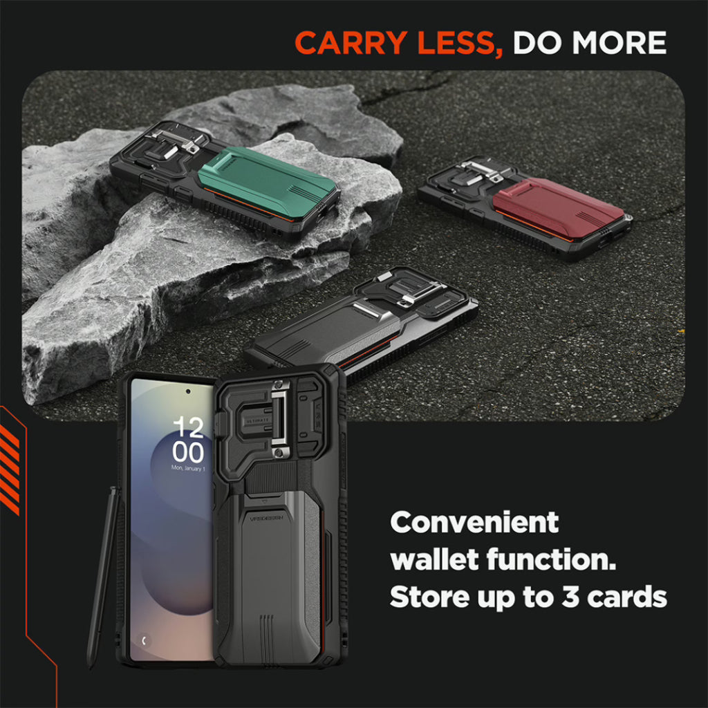 VRS D-Wallet Origin Lite เคสกันกระแทกสำหรับ Samsung Galaxy  S25 Ultra - รับประกัน 1 ปี