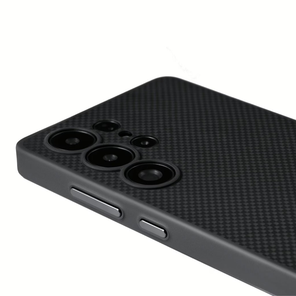 Pitaka PIN Button เคสเส้นใยอะรามิดระดับพรีเมียม Samsung Galaxy S25 Ultra - ประกัน 1 ปี