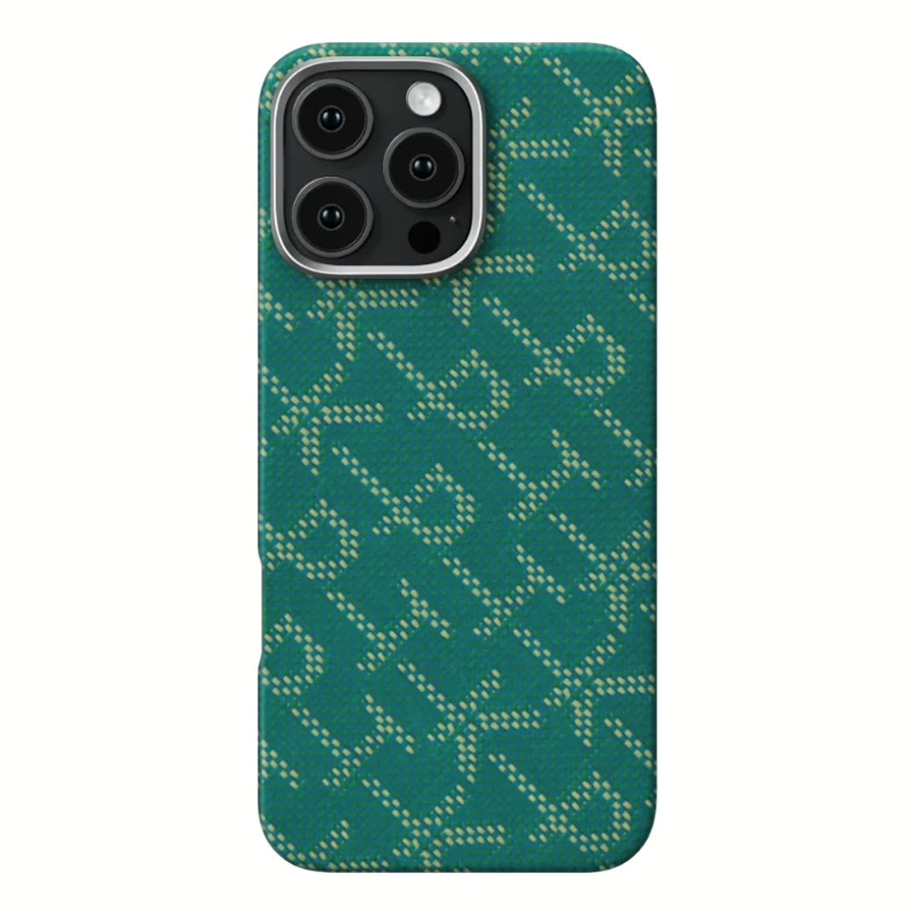 Pitaka PTK Monogram (Tactile Woven) เคสเส้นใยอะรามิดบางเบา สำหรับ 16 Pro / 16 Pro Max