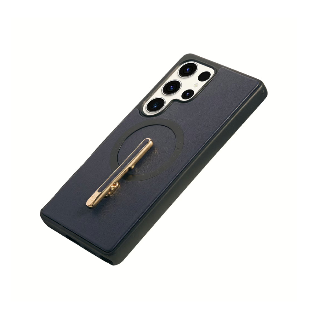 Custype Magnetic Wireless Charging Phone Case With Single Pole Stand  เคสมือถือ Galaxy S25 Ultra