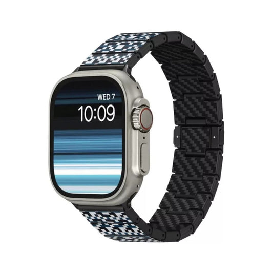 Pitaka Dreamland Chroma Carbon Band สายนาฬิกาสำหรับ Apple Watch - สี Mosaic