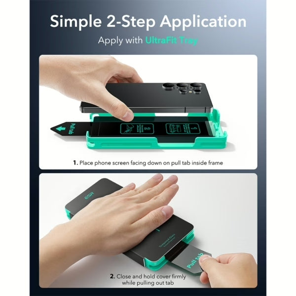 ESR Privacy Glass Screen ฟิล์มกระจกกันแอบมอง Samsung Galaxy S25 Ultra - (1 Pack)