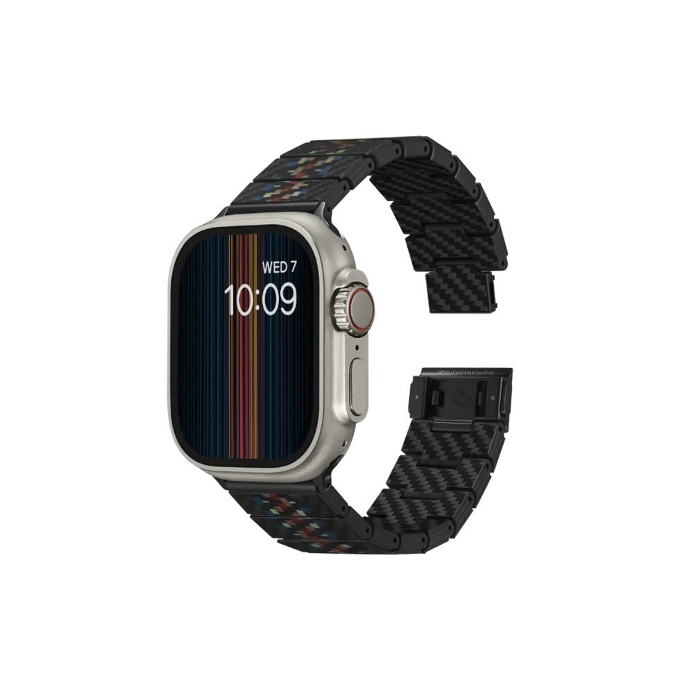 Pitaka Carbon Fiber Watch Band สายนาฬิกาสำหรับ Apple Watch - สี Rhapsody