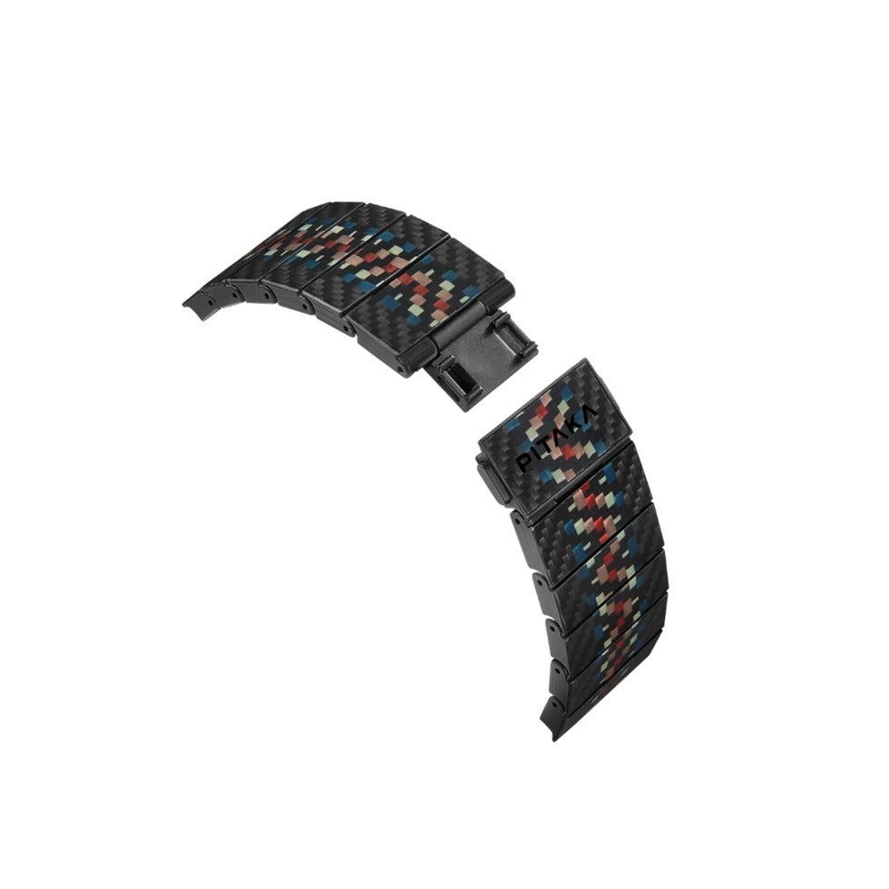 Pitaka Carbon Fiber Watch Band สายนาฬิกาสำหรับ Apple Watch - สี Rhapsody