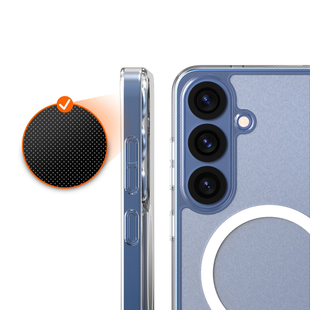 ARAREE DUPLE M เคสใสกันกระแทกสำหรับ Samsung Galaxy S25 Series (มี MS ในตัว)