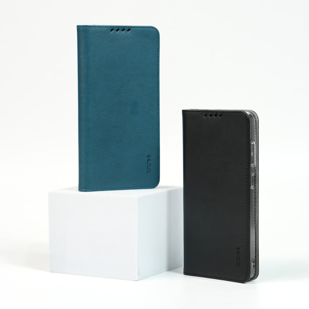 ARAREE MUSTANG DIARY เคสหนังพรีเมียม พร้อมช่องใส่บัตร สำหรับ Samsung Galaxy S25 Series