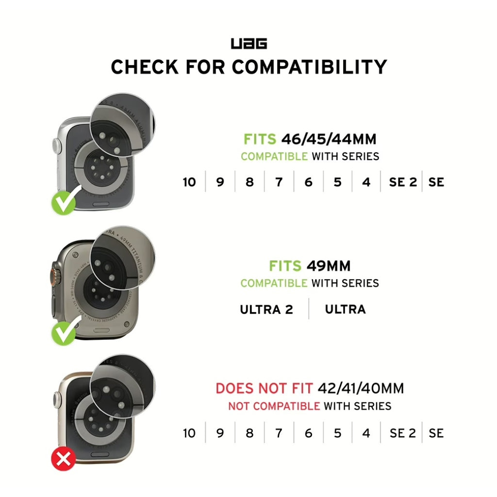 UAG Scout สายนาฬิกาสำหรับ Apple Watch ขนาด 44/45/46/49mm - สี Heritage Yellow