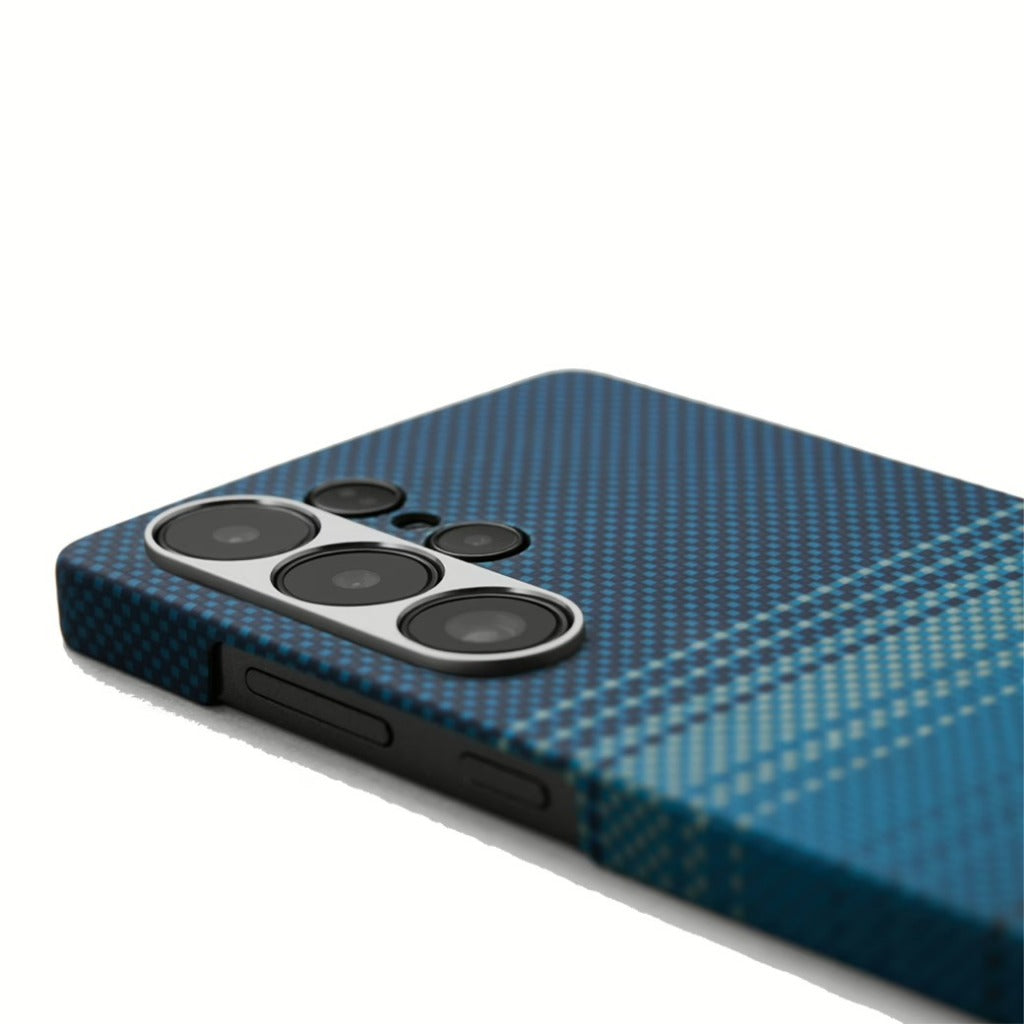 Pitaka Tactile Woven เคสเส้นใยอะรามิดระดับพรีเมียม Samsung Galaxy S25 Ultra - สี Moonrise