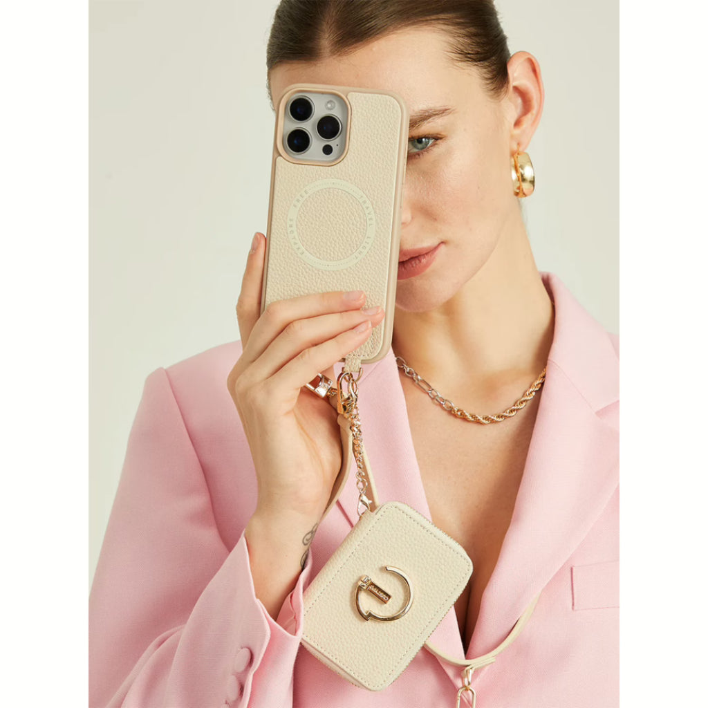 Custype Original Design Case  เคสหนังพรีเมี่ยมพร้อมสายสะพาย และ Wallet สำหรับ iPhone 16 Pro Max