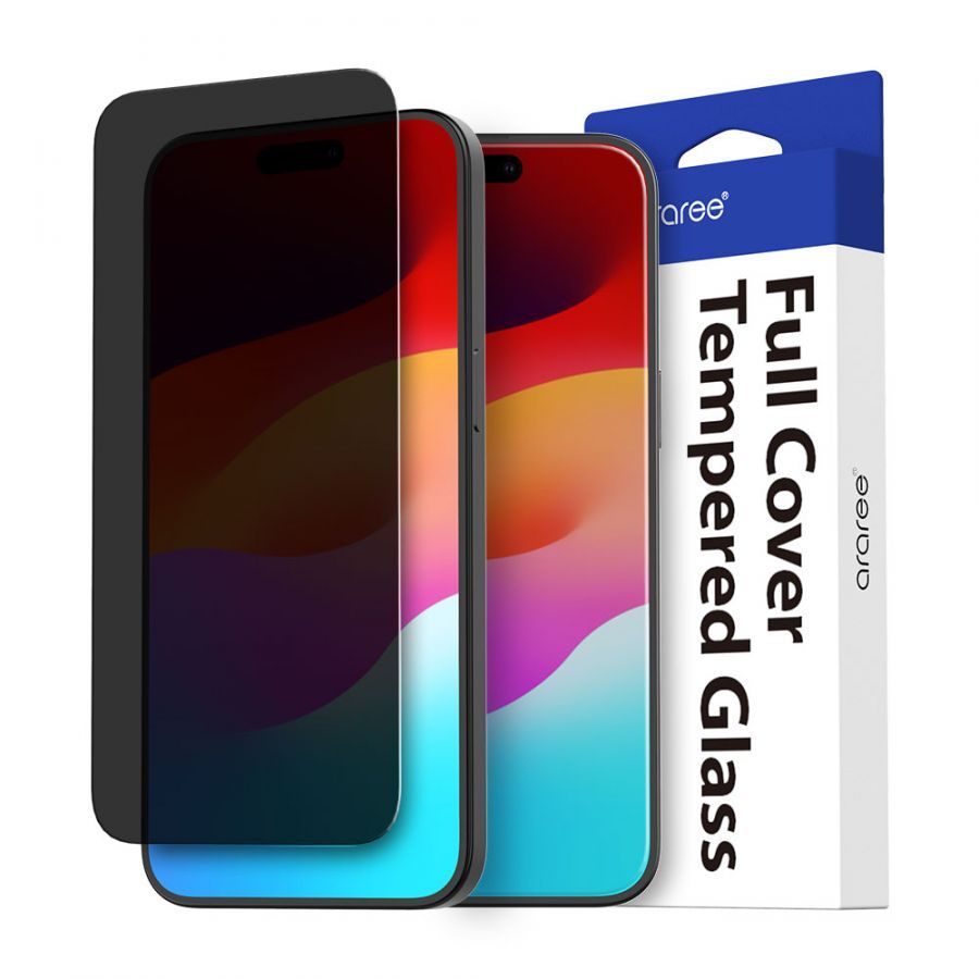 ARAREE Core Privacy ฟิล์มกระจกกันมอง สำหรับ 15 / 15 Plus / 15 Pro / 15 Pro Max – สี Clear