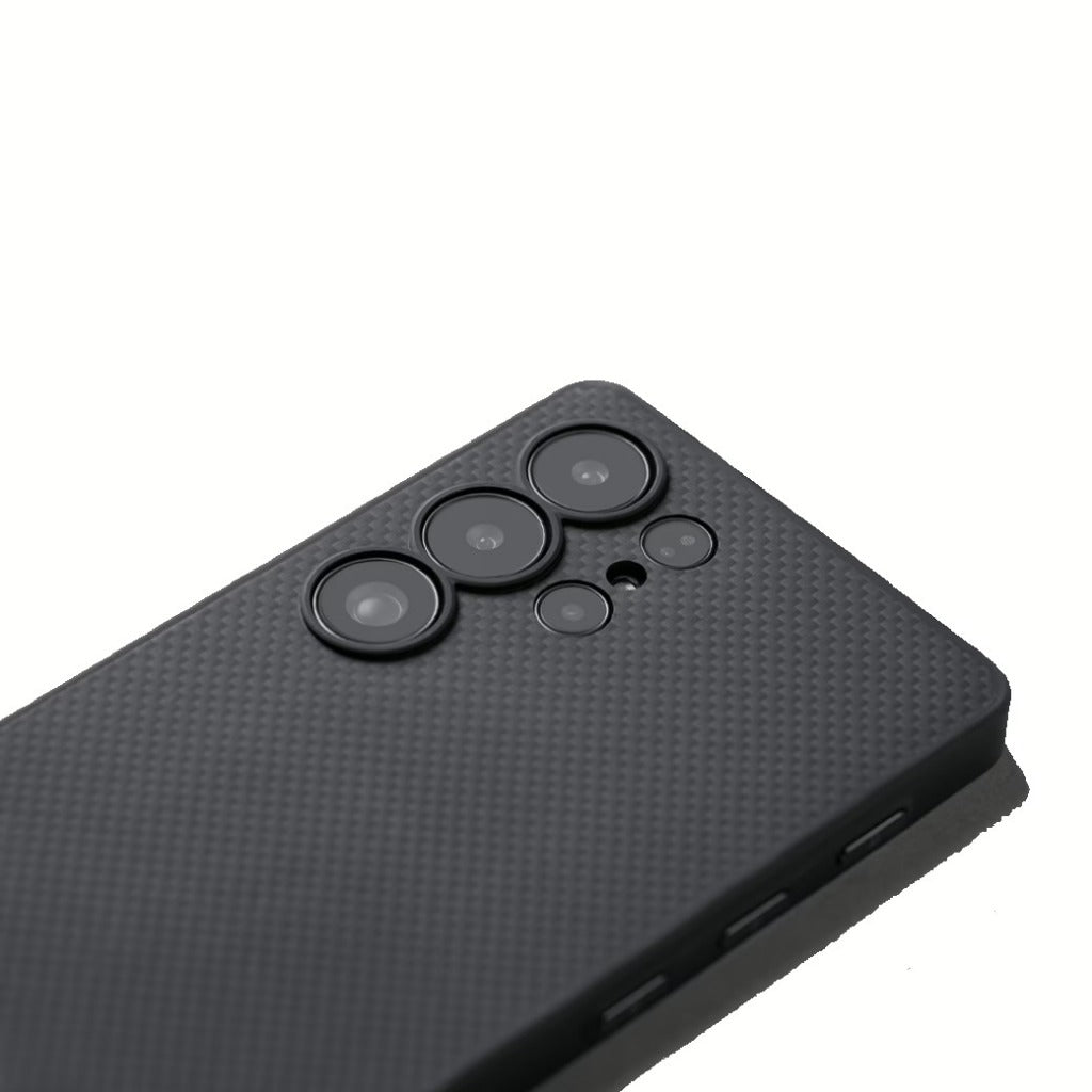 Pitaka PIN Button เคสเส้นใยอะรามิดระดับพรีเมียม Samsung Galaxy S25 Ultra - ประกัน 1 ปี