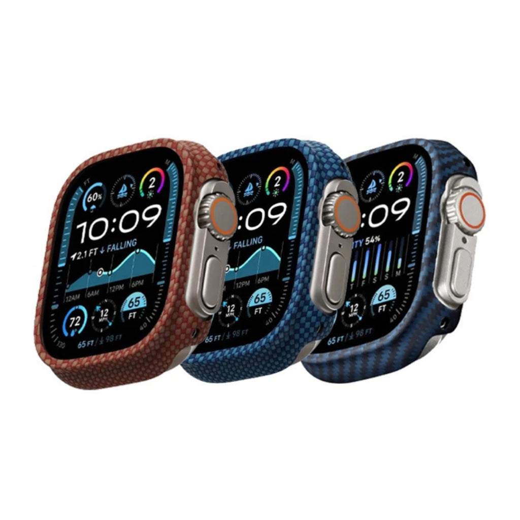 Pitaka Air Case เคสเส้นใยอะรามิดเกรดพรีเมี่ยม สำหรับ Apple Watch Series