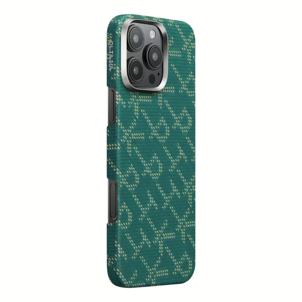 Pitaka PTK Monogram (Tactile Woven) เคสเส้นใยอะรามิดบางเบา สำหรับ 16 Pro / 16 Pro Max