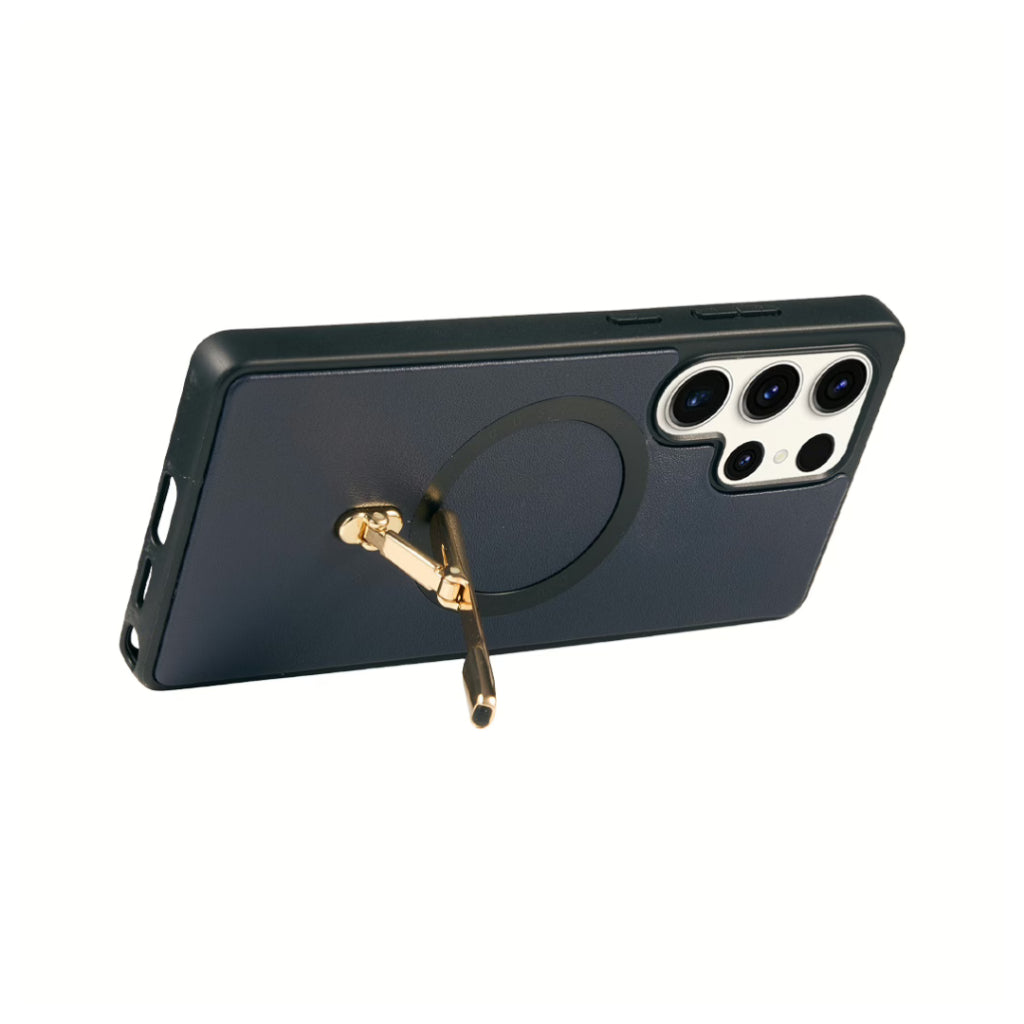 Custype Magnetic Wireless Charging Phone Case With Single Pole Stand  เคสมือถือ Galaxy S25 Ultra