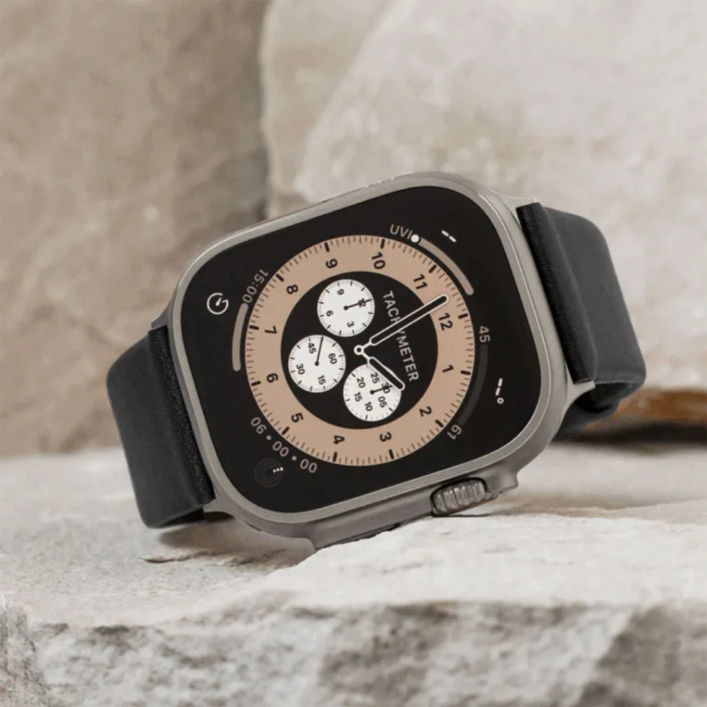 Sandmarc Leather Premium Full-Grain Leather สายนาฬิกาสำหรับ Apple Watch ขนาด 44/45/46/49mm