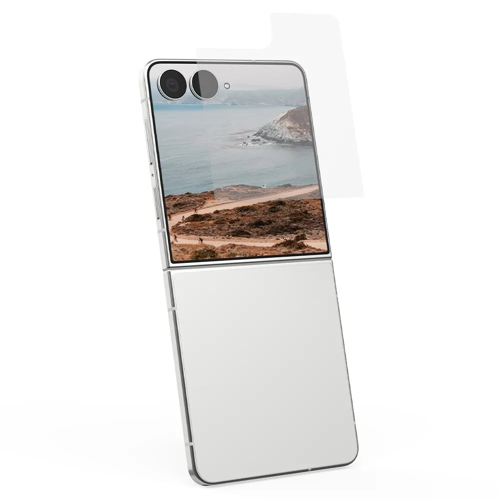 UAG Glass Shield ฟิล์มกระจกกันรอยหน้าจอสำหรับ Galaxy Z Flip 8